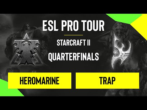 SC2 - HeRoMaRinE vs. Trap - DH SC2 Masters - Summer 2020 - Quarterfinals - Season Finals