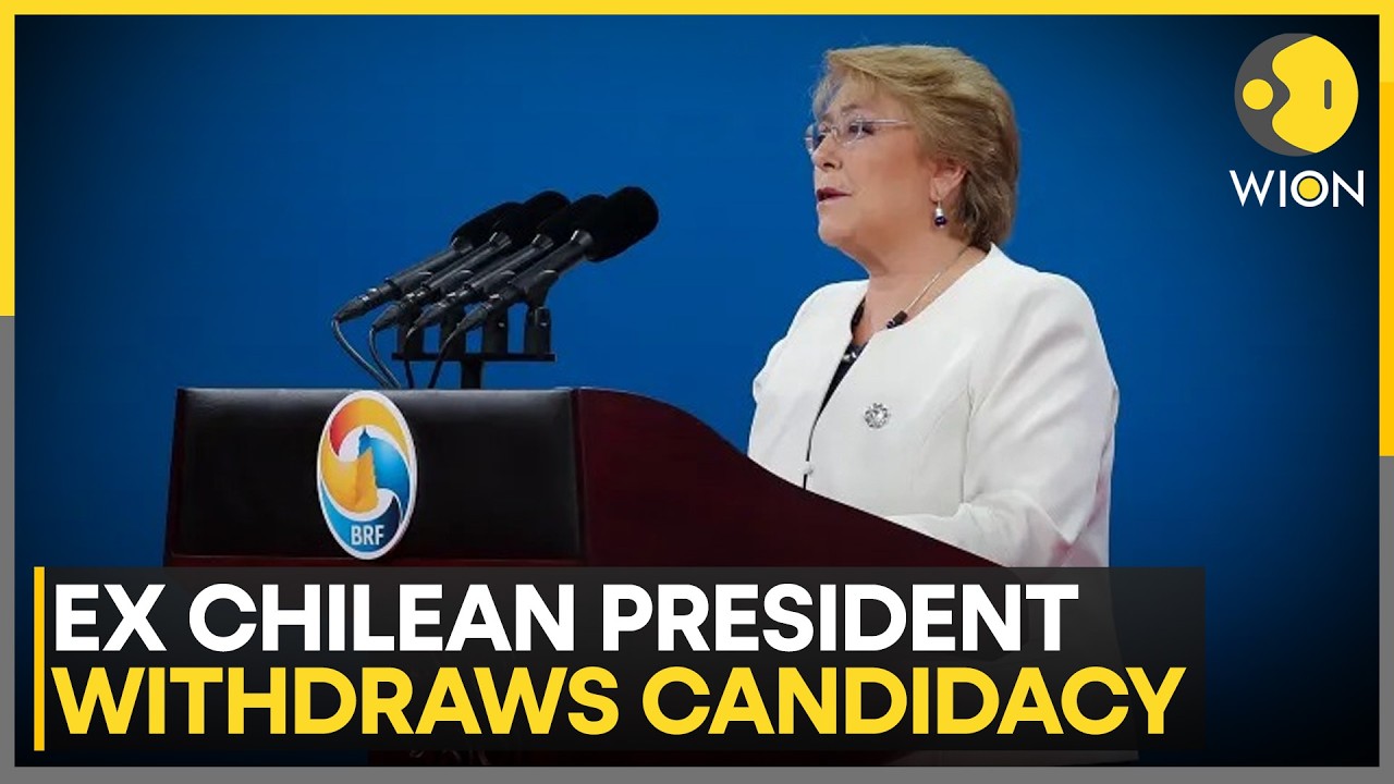 Former Chilean President Michelle Bachelet Quits Race To Lead The UN | WION