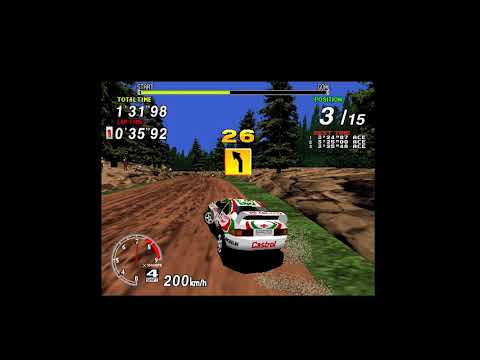 Ace's Gaming Session - Sega Rally Championship for the PlayStation 2