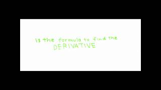 Derivatives song - &#39;Differentiabul&#39; by Matheatre&#39;