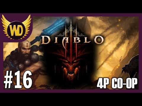 Let's Play Diablo 3 - Part 16 (4P Co-op & Monk)