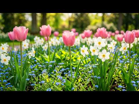 Beautiful Relaxing Music, Spring Flowers 2026🌸 Soothing Music For Stress Relief, Calm Nervous, Relax