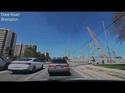 4K Timelapse | 2025 APR | Afternoon ride via Brampton