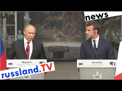 Putin und Macron im Pressekampf [Video]