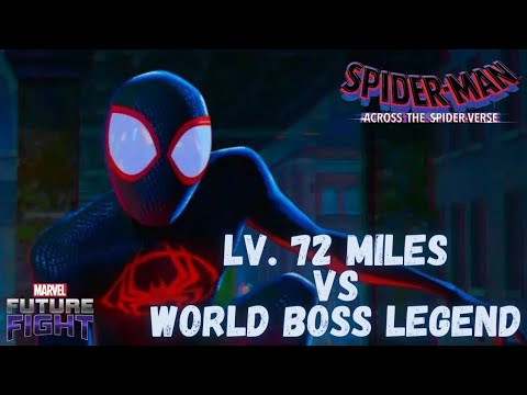 Level 72 Miles Morales vs WBL - Marvel Future Fight