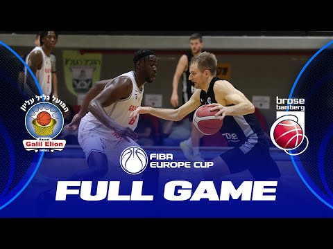 Hapoel Nofar Galil Elion v Brose Bamberg | Full Basketball Game | FIBA Europe Cup 2022-23