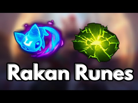 The BEST Rakan Runes Season 10 - League of Legends