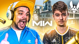 On l'accompagne pour ses PREMIÈRES GAMES sur MW2 ! (ft @Nikof) !