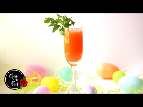 Pampered Chef Cooking Blender Recipes  🥕   Easter Brunch Carrot Mimosa