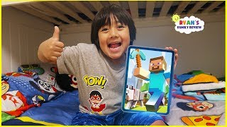 What&#39;s on my iPad with Ryan! Minecraft, Tag with Ryan and kid games!