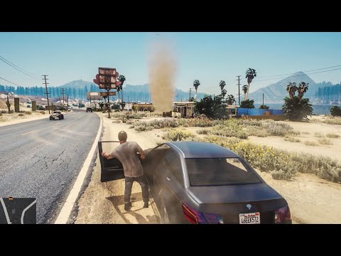 GTA 5 Caught Mysterious Tornado