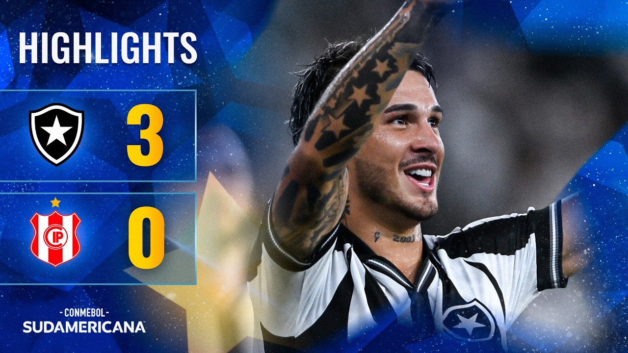 VÍDEO | Gols e melhores momentos da vitória do Botafogo sobre o Independiente Petrolero pela Copa Sul-Americana