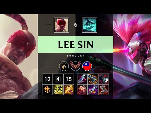 Lee Sin Jungle vs Hecarim - TW Grandmaster Patch 25.S1.3