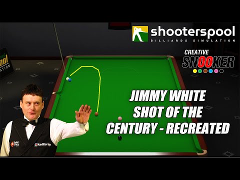 Jimmy White  -  Amazing masse snooker shot of the century - ShootersPool Recreation