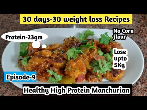 Healthy High Protein Manchurian