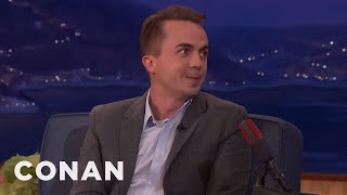Frankie Muniz: Bryan Cranston Told Me Not To Do “Dancing With The Stars”  - CONAN on TBS