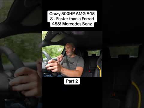 Crazy 500HP AMG A45 S   Faster than a Ferrari 458 2