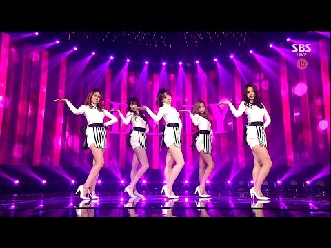 블레이디(Blady) - 다가와(Come to me) @인기가요 Inkigayo 20150412