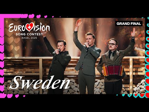 KAJ - Bara Bada Bastu (LIVE) | Sweden 🇸🇪 | Grand Final | Eurovision 2025