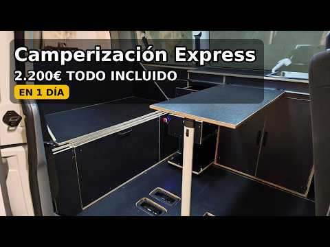 Ejemplo de Camperización Express al detalle