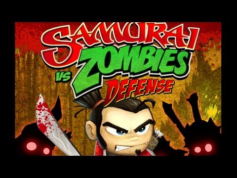 Samurai vs Zombies Defense Updated (3.0) - iPhone & iPad Gameplay Video