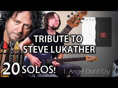 Tribute To Steve Lukather -  20 Of His Best Solos (Toto) by Ignacio Torres