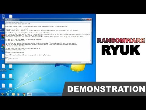 Ryuk Ransomware | Targets USA Tribunes