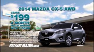 preview picture of video '2014 Mazda CX-5 AWD Lease Deal at Ramsey Mazda'