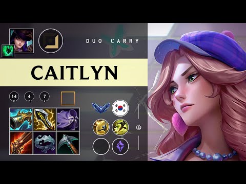 Caitlyn ADC vs Kai'Sa - KR Diamond Patch 26.02