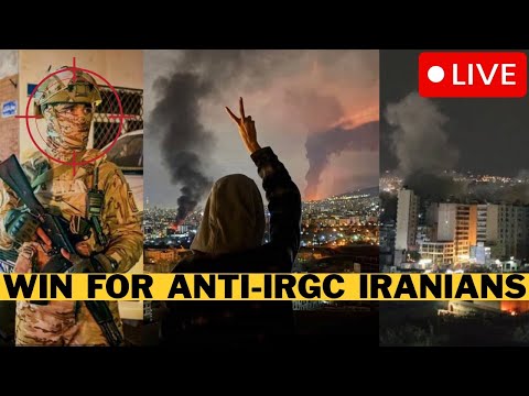 🚨 BREAKING: IRGC Getting Wiped Out In Tehran - Iran FINALLY Being Liberated
