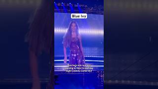 Blue Ivy’s solo moment dancing to mom Beyoncés song Deja Vu opening night Cowboy Carter tour.