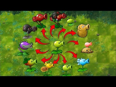 All Peashooter Fusion Paths Explained 🌱 | Plants vs Zombies Fusion