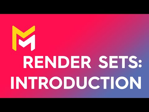 Maverick Render Product Viz Render Sets Layers Introduction
