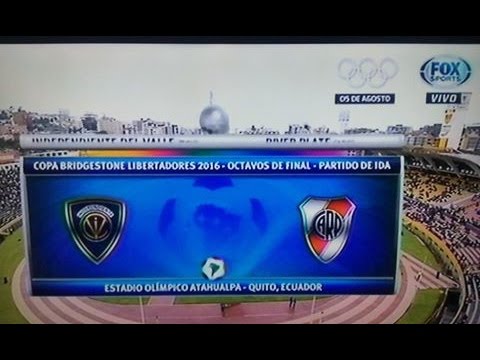 Independiente Del Valle vs River Plate (2-0) Copa Libertadores 2016 - Octavos IDA  FULL HD