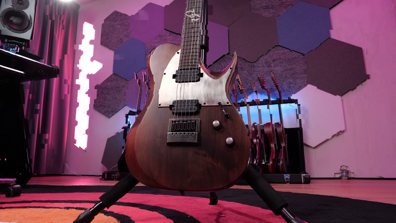 Solar T1.6D Electric Guitar - Aged Natural Matte