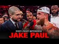 Jake Paul Moments After Getting Jaw Broken By Anthony Joshua Post Fight Interview