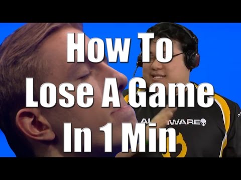 [SPOILER] How To Lose The Game In 1 Minute - S5 EULCS EL vs GIANTS W5D1