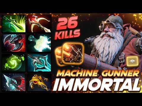 Sniper Immortal Machine Gun - Dota 2 Pro Gameplay [Watch & Learn]