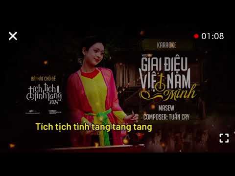 Giai điệu Việt Nam mình (hạ tone) karaoke ThichLaNhich
