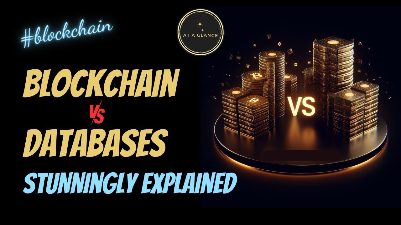 Blockchain vs Database | Difference between Blockchain and Database | At A Glance! #blockchain