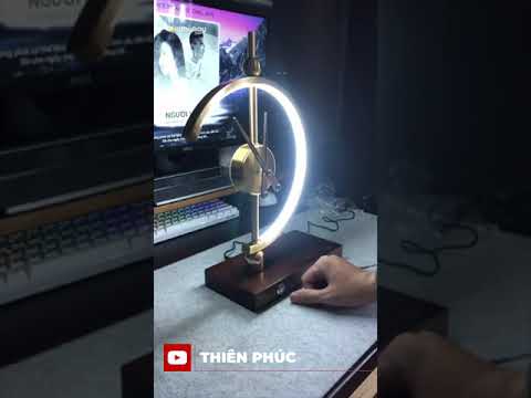NID Light - Đèn đồng hồ tích hợp sạc không dây Clock Lamp Golden Time