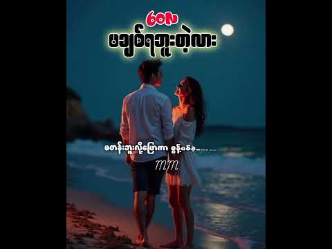 မချစ်ရဘူးတဲ့လား - ဝေလ. ( Lyrics Video )
