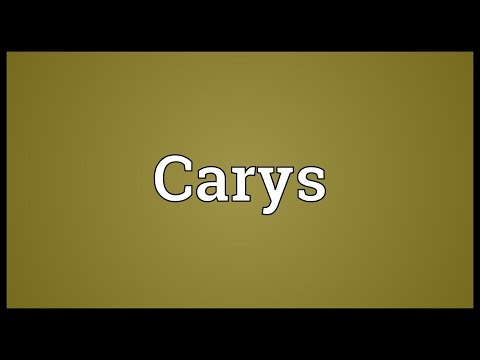 Carys Meaning