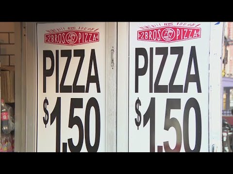 NYC's famed $1 pizza slices are slowly fading away