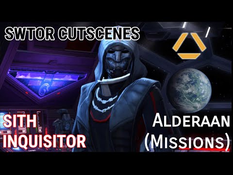 SWTOR Cutscenes: Alderaan (Missions) | Sith Inquisitor