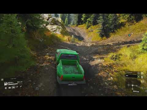 SNOWRUNNER Gameplay Walkthrough Part 2  - WATCHTOWER REMOVAL IN BLACK RIVER