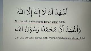 Download lagu MENGUCAP 2 KALIMAH SYAHADAH mp3
