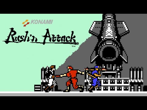 Rush'n Attack / グリーンベレー (1985) NES - 2 Players [TAS]