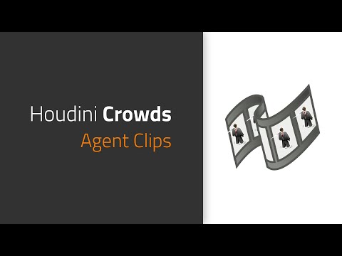 Adding animation clips to your character | Crowds in Houdini