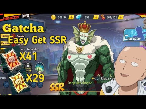 GACHA 🔥🔥🔥BUAT PEMULA BIAR MUDAH !!! , SIMPEL TRICK DAPAT SSR - ONE PUNCH MAN "THE STRONGEST"